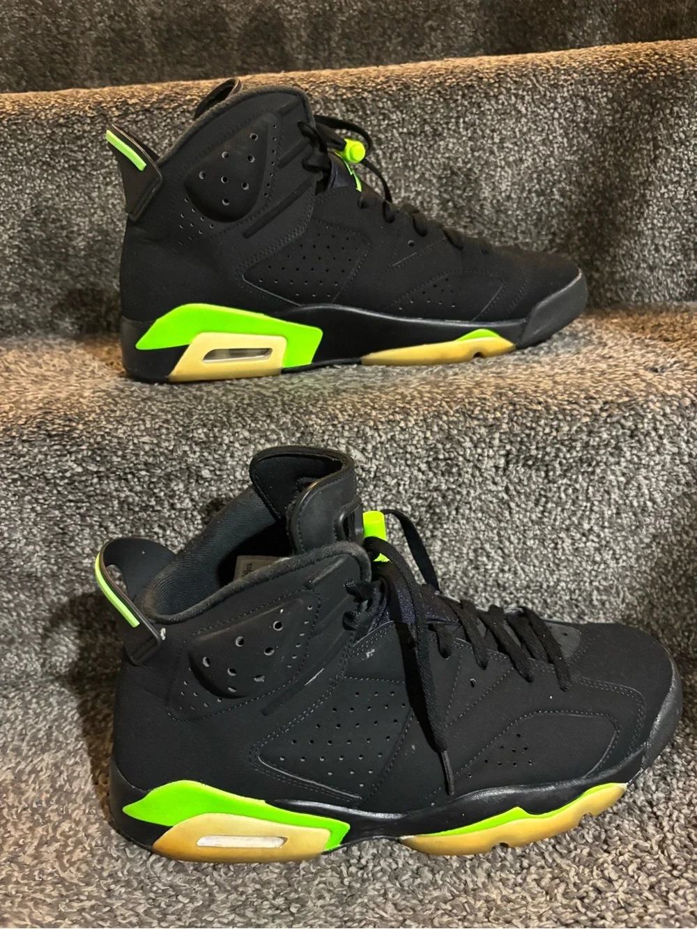 Jordan 6 Retro Electric Green size 12